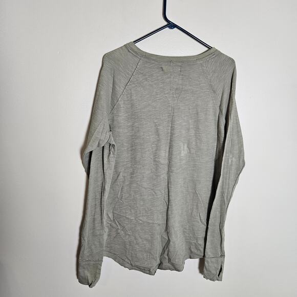 NWT Free People We The Free Arden Tee in Washed Army Sz XS - Picture 10 of 15